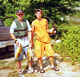 Buffalo Fishing at Rivervale