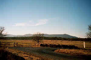 Sugarloaf Range, south of Fort Smith