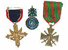 Herman Davis' actual personal medals