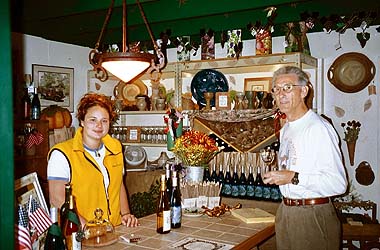 Chateau aux Arc Tasting Room