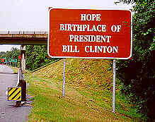 Hope Clinton Sign
