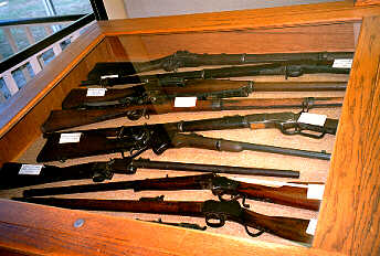 Gun Collection at the Automobile Museum