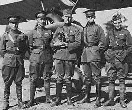 A-Flight of the 148th, aviators Wyly, Rabe, Kindley, Knox and Creech.